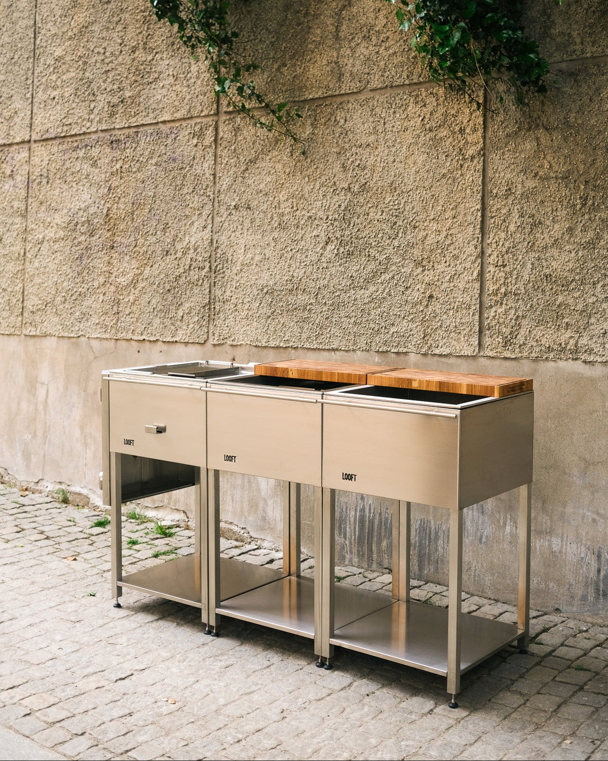 Outdoor Grill Station