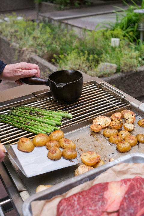 Outdoor Grill Station